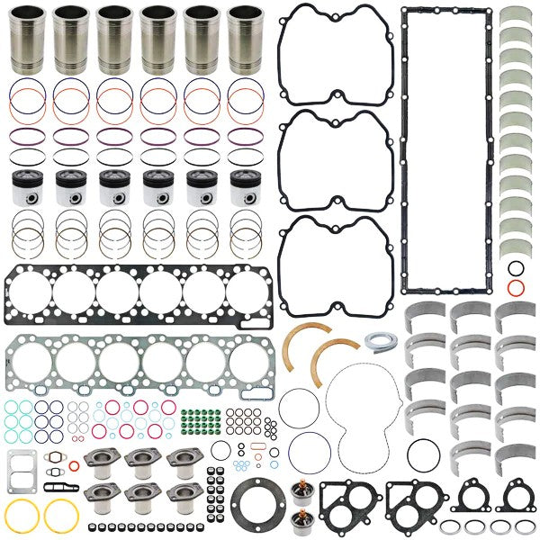 C15111-010 | Caterpillar 3406E/C15 1LW,2WS,6NZ Complete Engine Inframe Kit up to 550HP