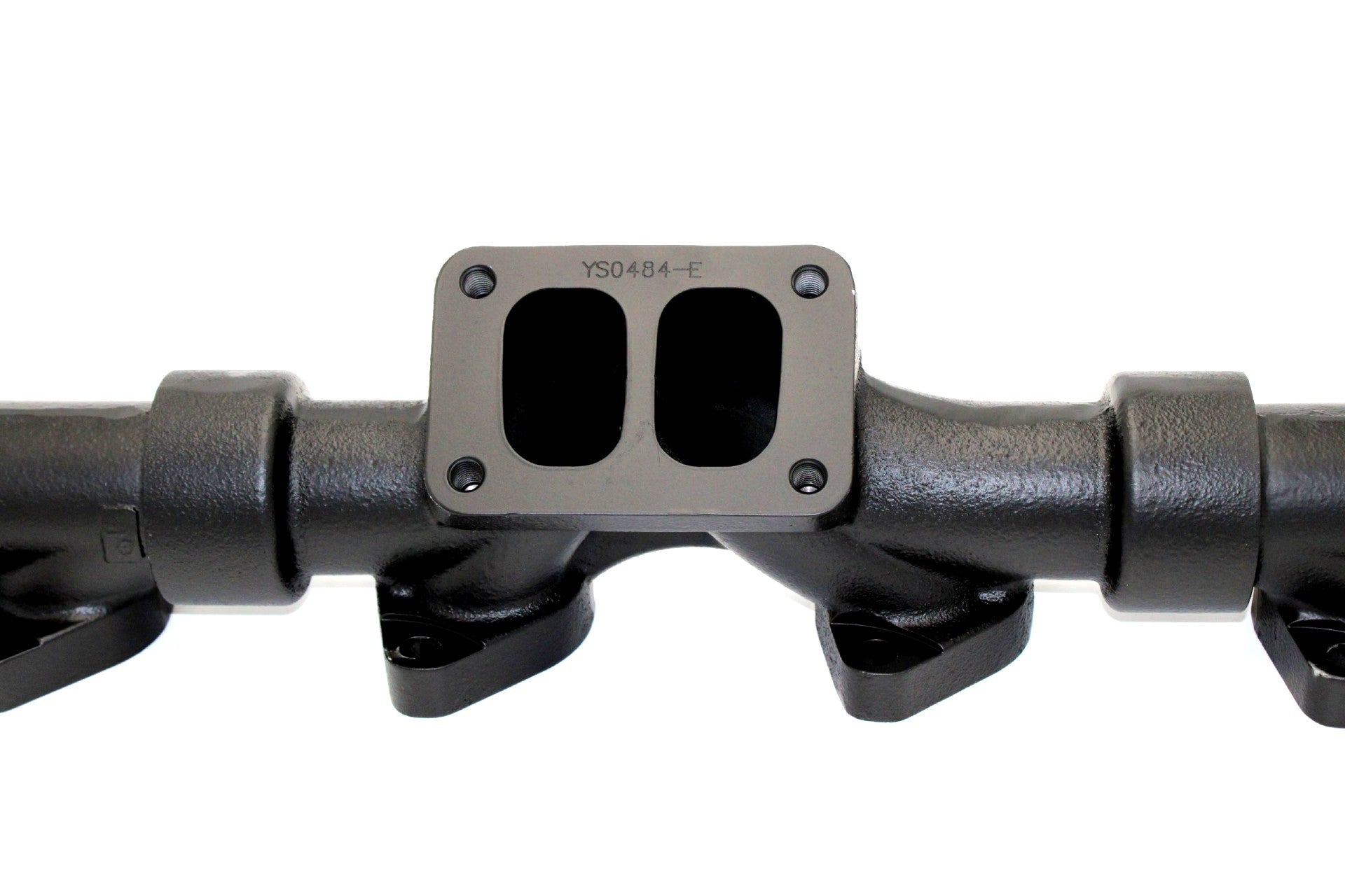 CAT C13 Black Ceramic Exhaust Manifold Single Turbo Conversion