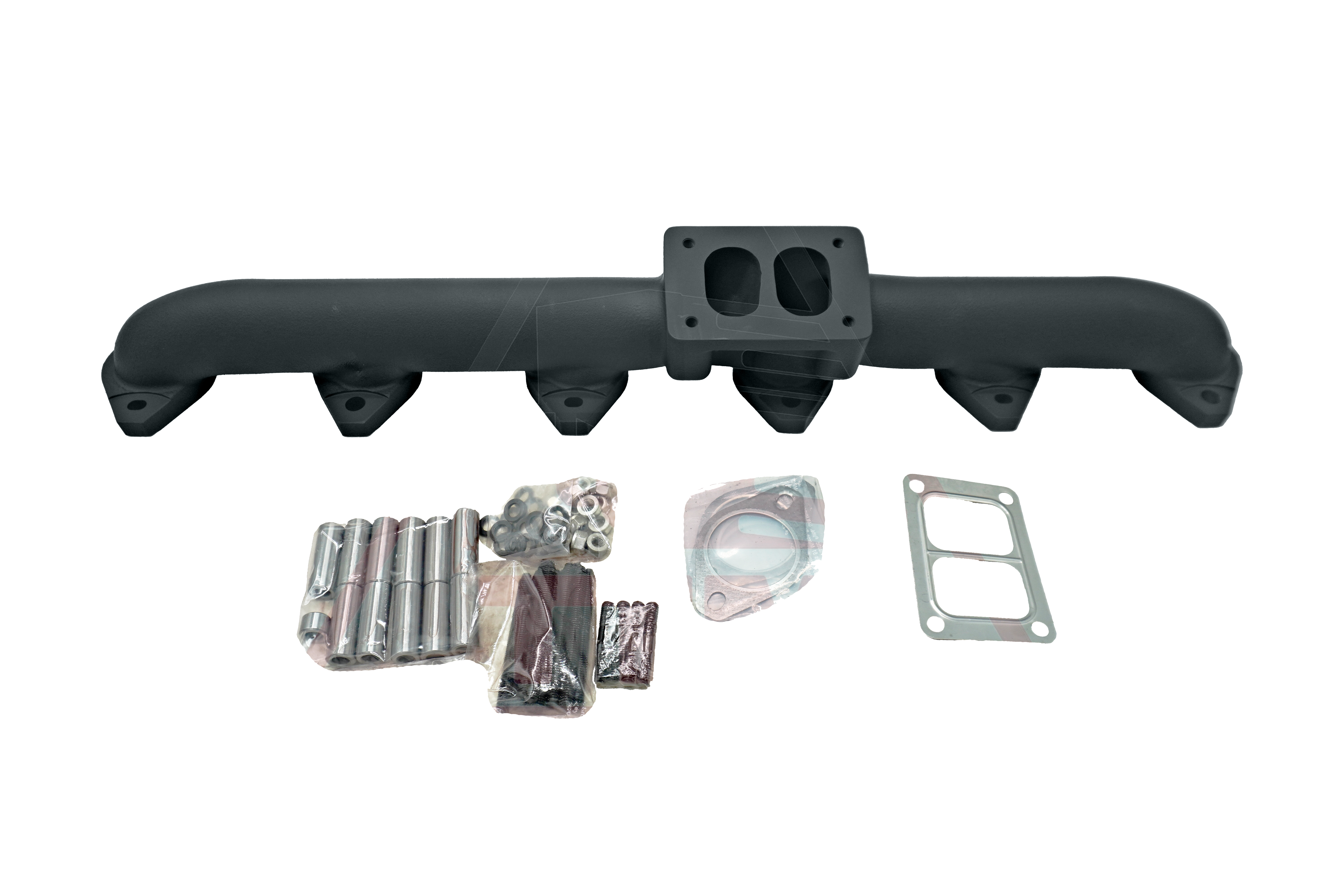 NEW CAT 3406E/C15 CERAMIC COATED EXHAUST MANIFOLD KIT