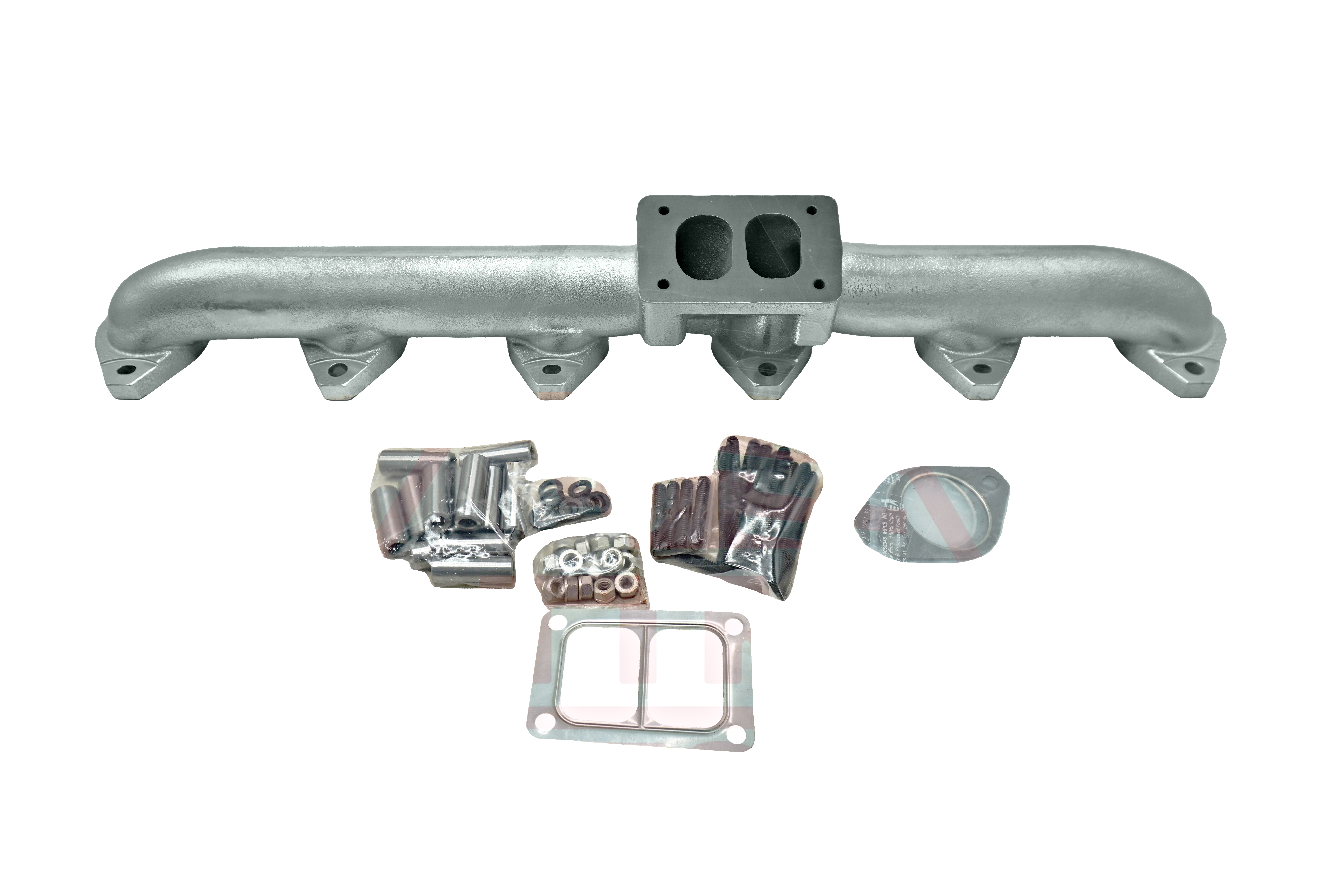 NEW CAT 3406E/C15 CERAMIC COATED EXHAUST MANIFOLD KIT