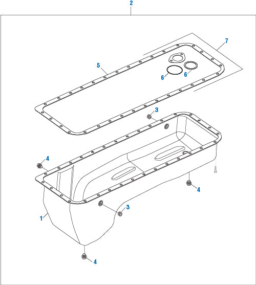 131858 | 6C/ISC/ISL OIL PAN GASKET | OEM#3931967