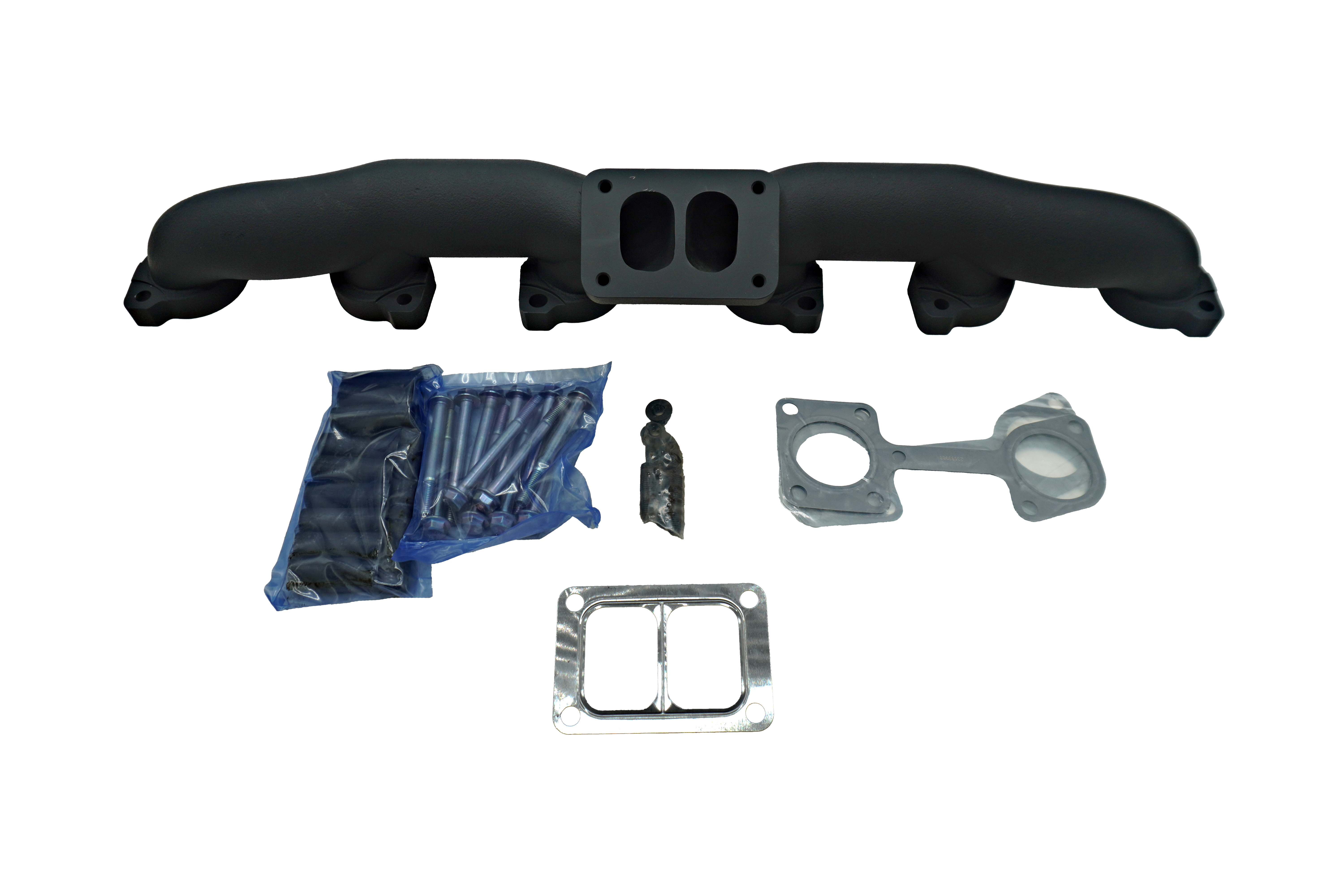 NEW DETROIT 12.7L CERAMIC COATED EXHAUST MANIFOLD KIT