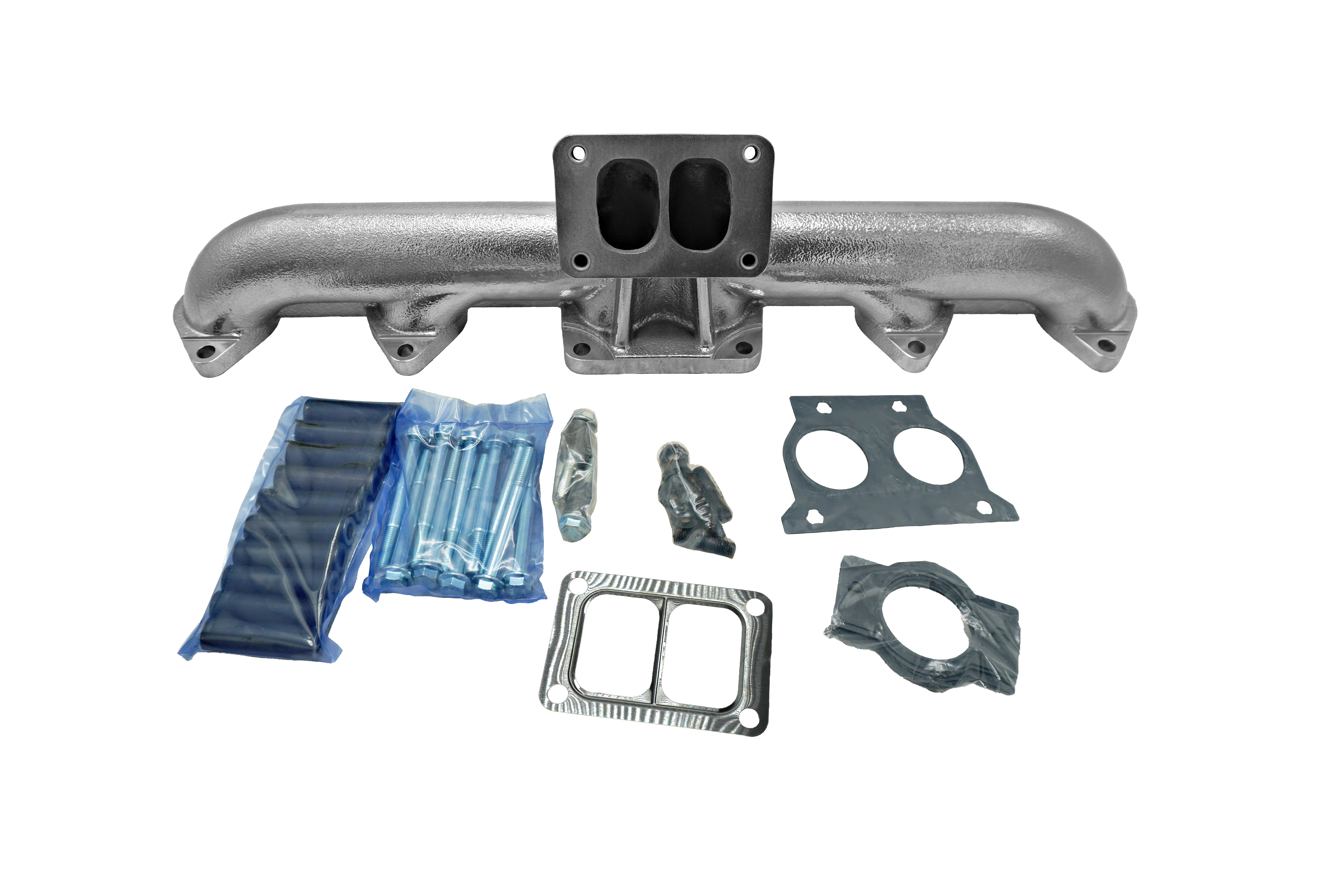 NEW ISX T6 CERAMIC COATED EXHAUST MANIFOLD KIT