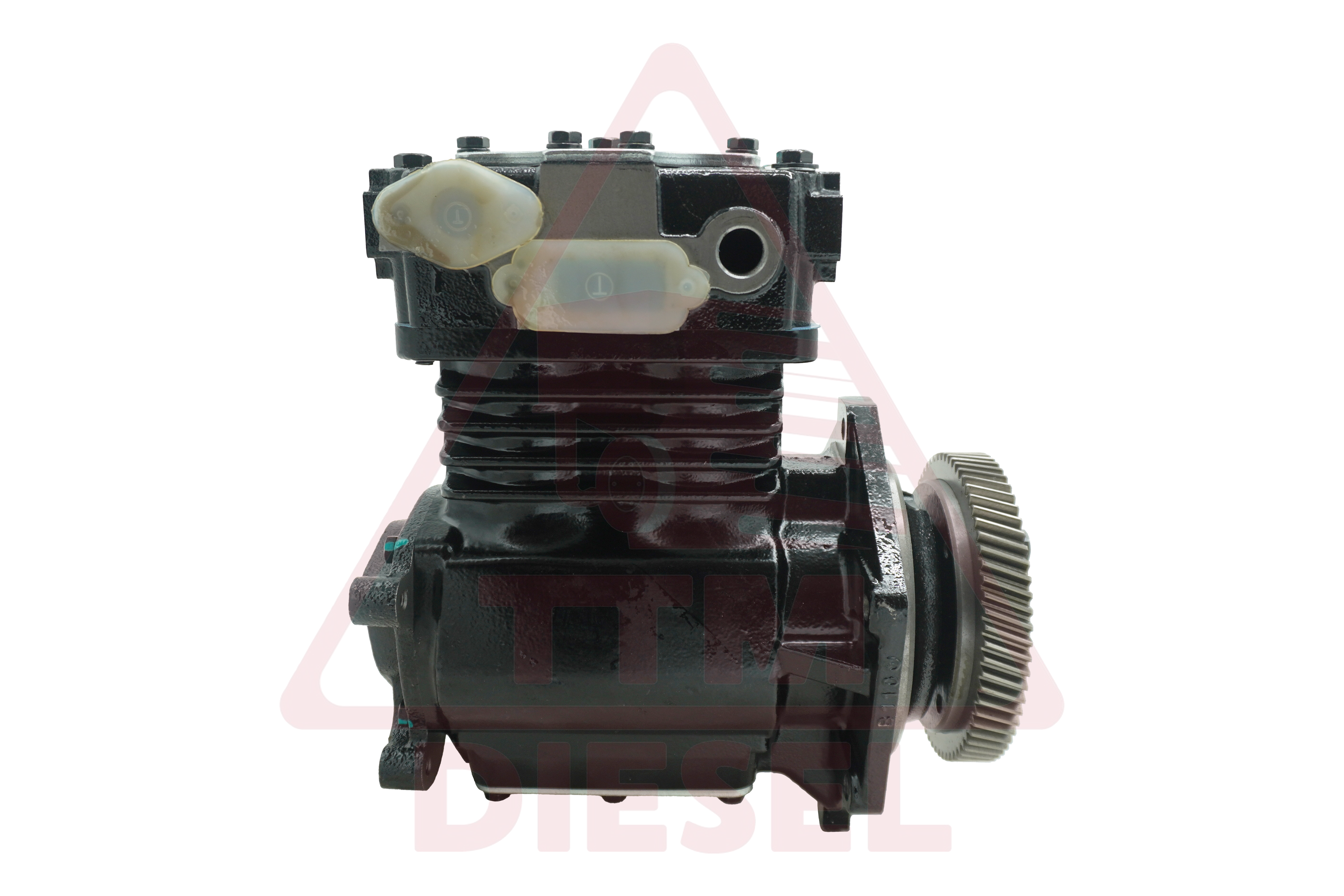 5004187 | NEW DETROIT 12.7L TRU-FLO 750 AIRBRAKE COMPRESSOR | 23516840 | 23522122