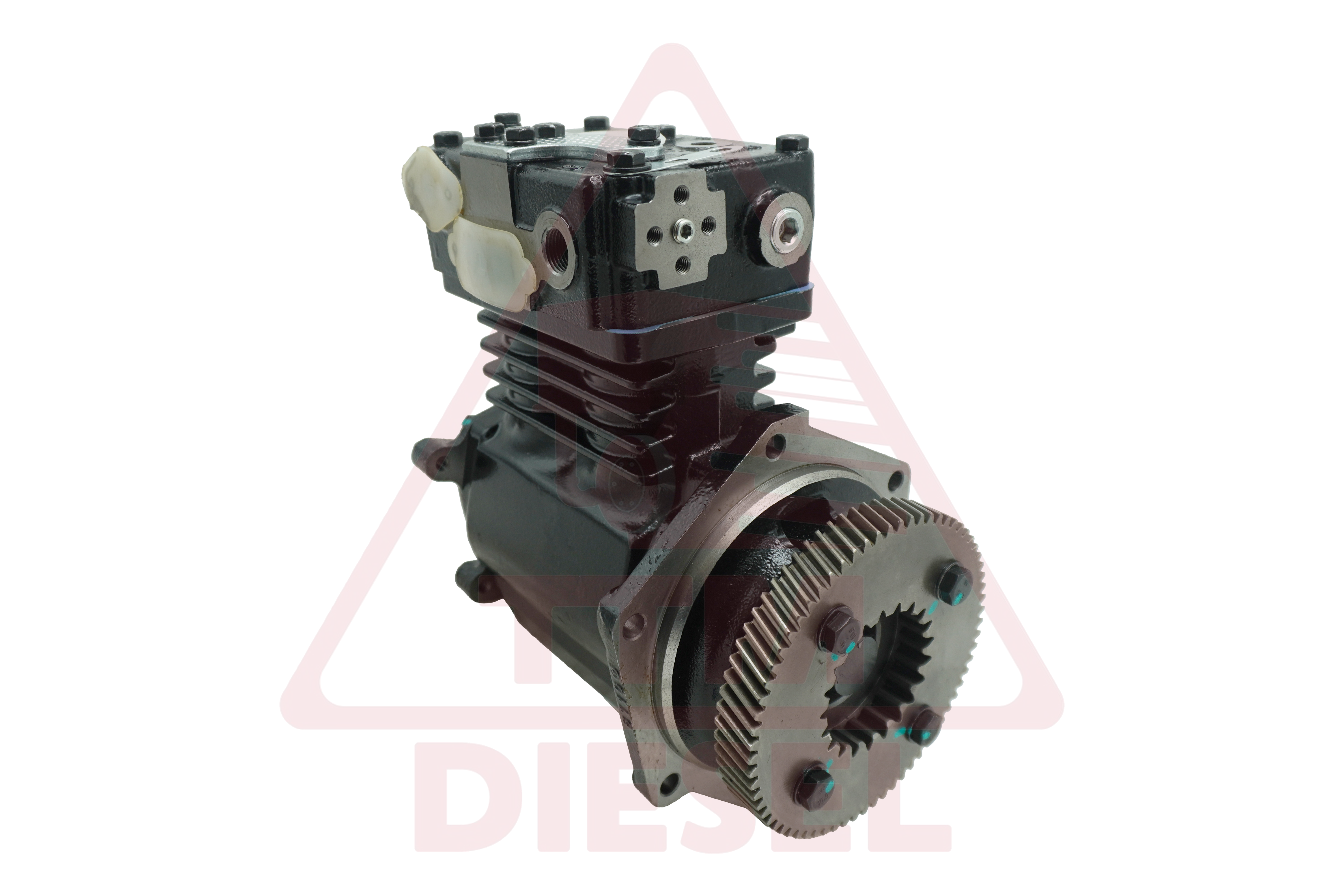 5004187 | NEW DETROIT 12.7L TRU-FLO 750 AIRBRAKE COMPRESSOR | 23516840 | 23522122
