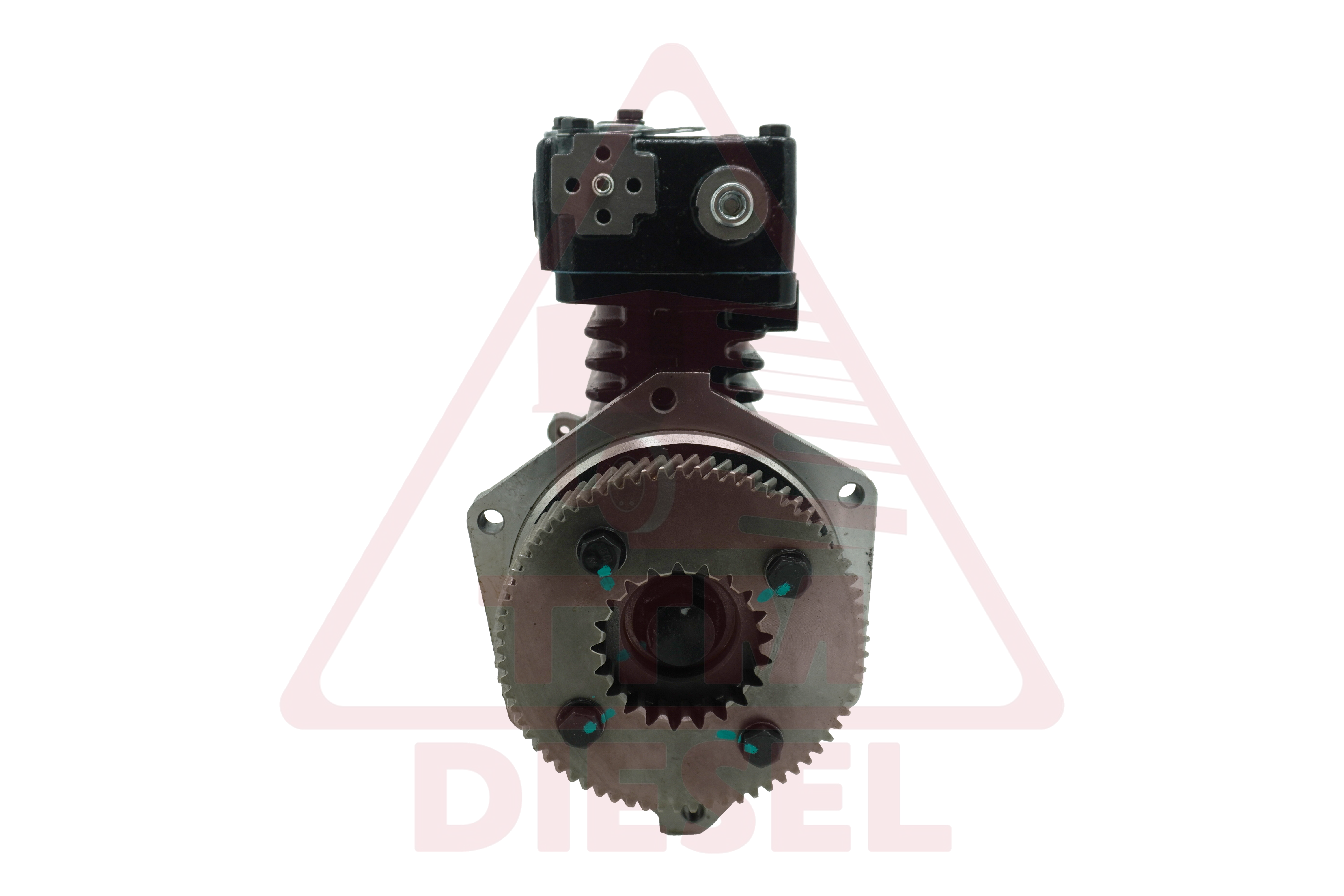 5004187 | NEW DETROIT 12.7L TRU-FLO 750 AIRBRAKE COMPRESSOR | 23516840 | 23522122
