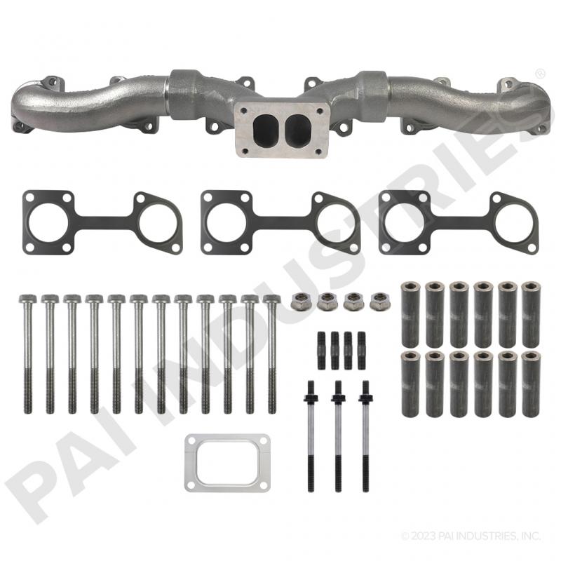 681127 | New Detroit Exhaust Manifold Assembly with Install Kit | 23512897