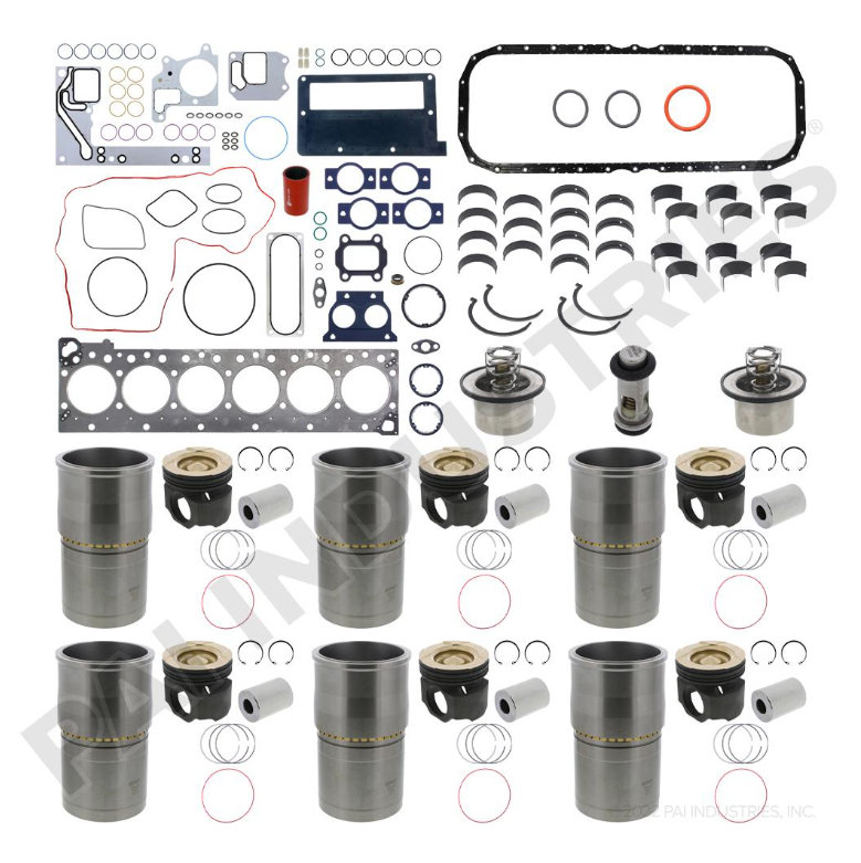 NEW CUMMINS ISX INFRAME KIT / CERAMIC COATED PISTONS AND BOTTOM END