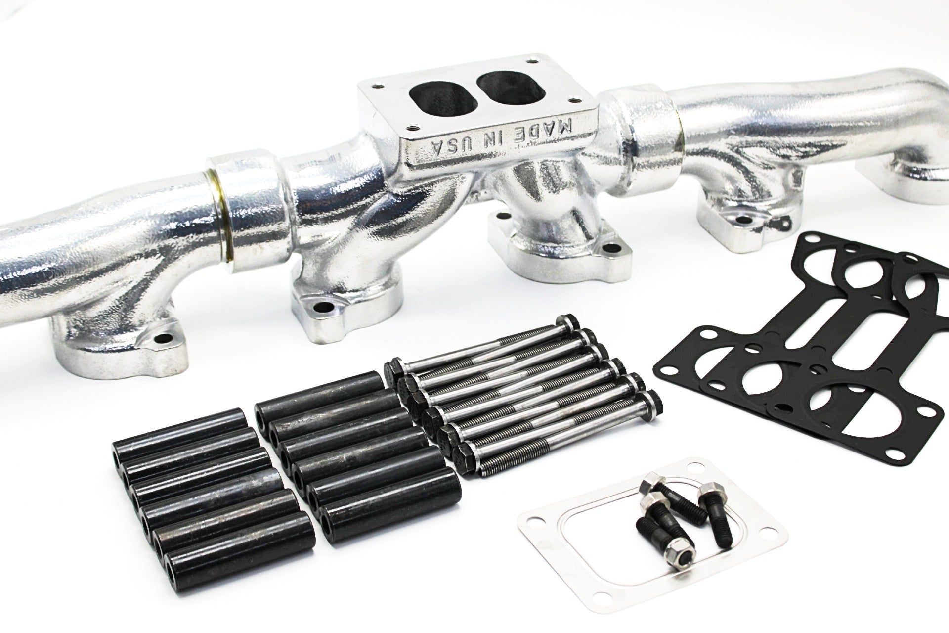 23512896 | 681125HP Detroit Diesel Pre EGR 12.7L/14.0L High Performance High Mount Exhaust Manifold Kit