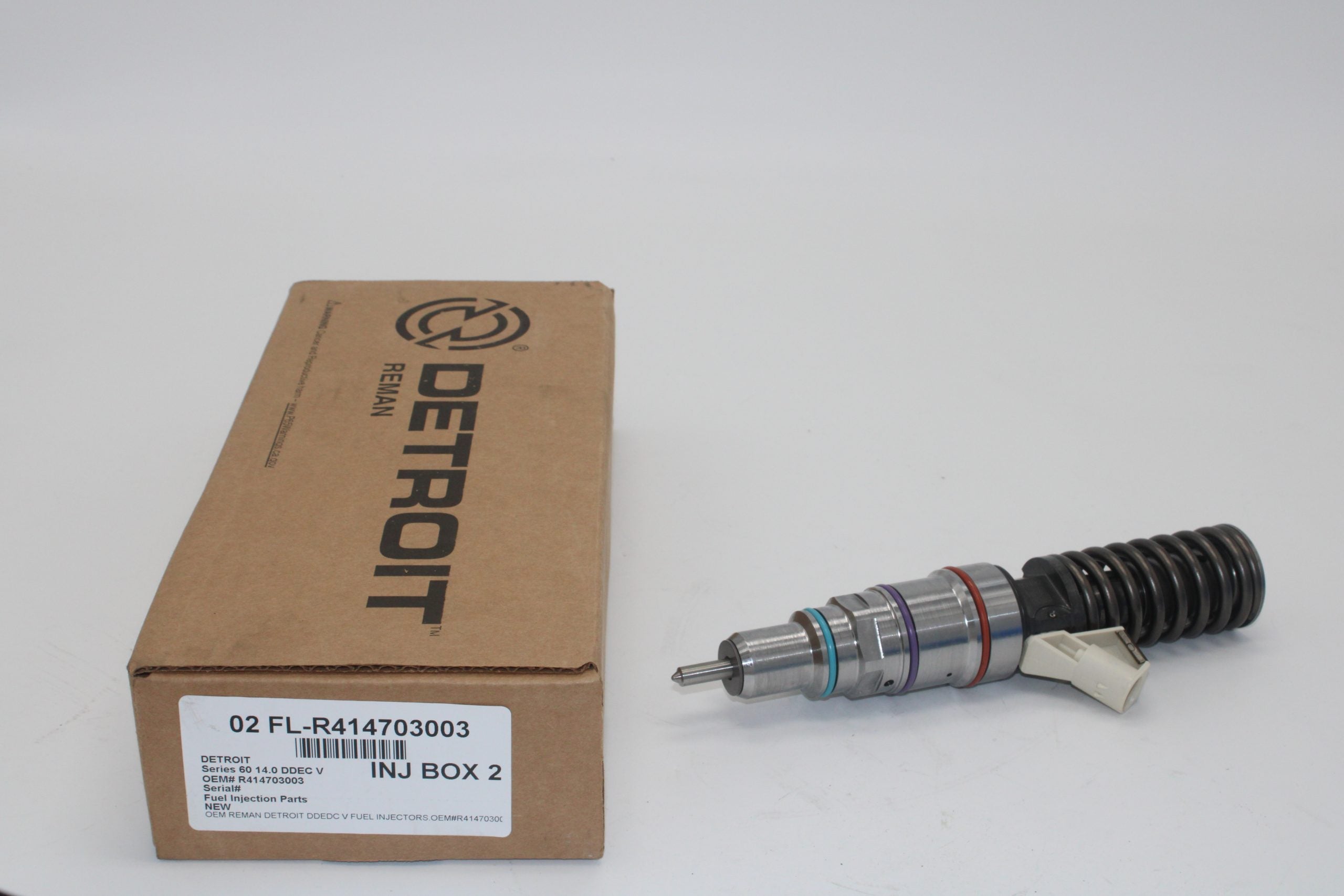 414703003 | Remanufactured OEM Detroit Diesel 14.0L Fuel Injector